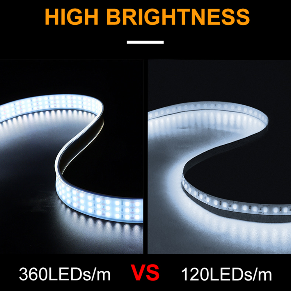 5m High Brightness SMD2835 Thr - Outdoor Power Strip Weatherproof 评论和价格
